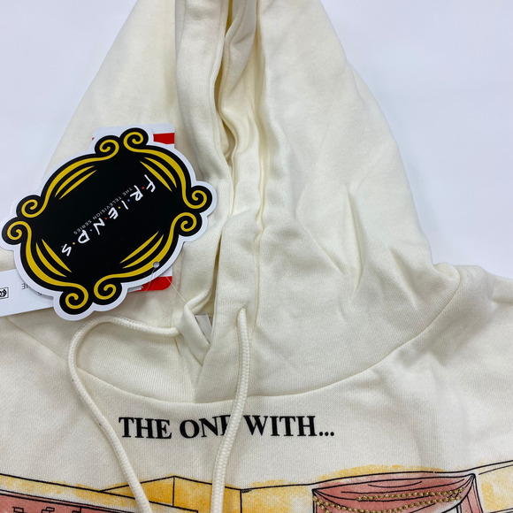 FRIENDS Size XS Hoodie The One with Friends Long Sleeve Pull Over NEW - Picture 6 of 8